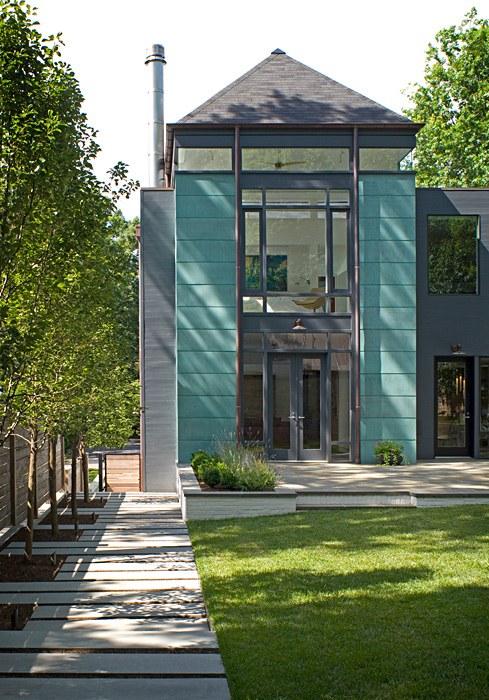 Quincy Street Residence, Custom home by Peterson and Collins Builders