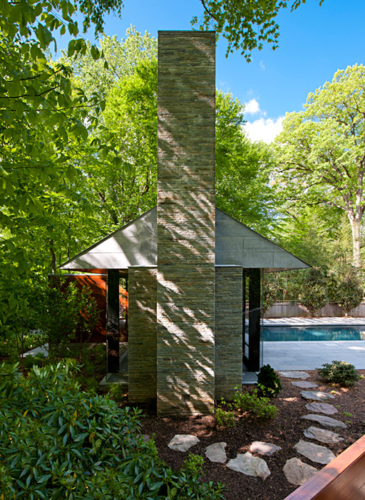 Private Pool & Pavillion by Peterson and Collins Builders