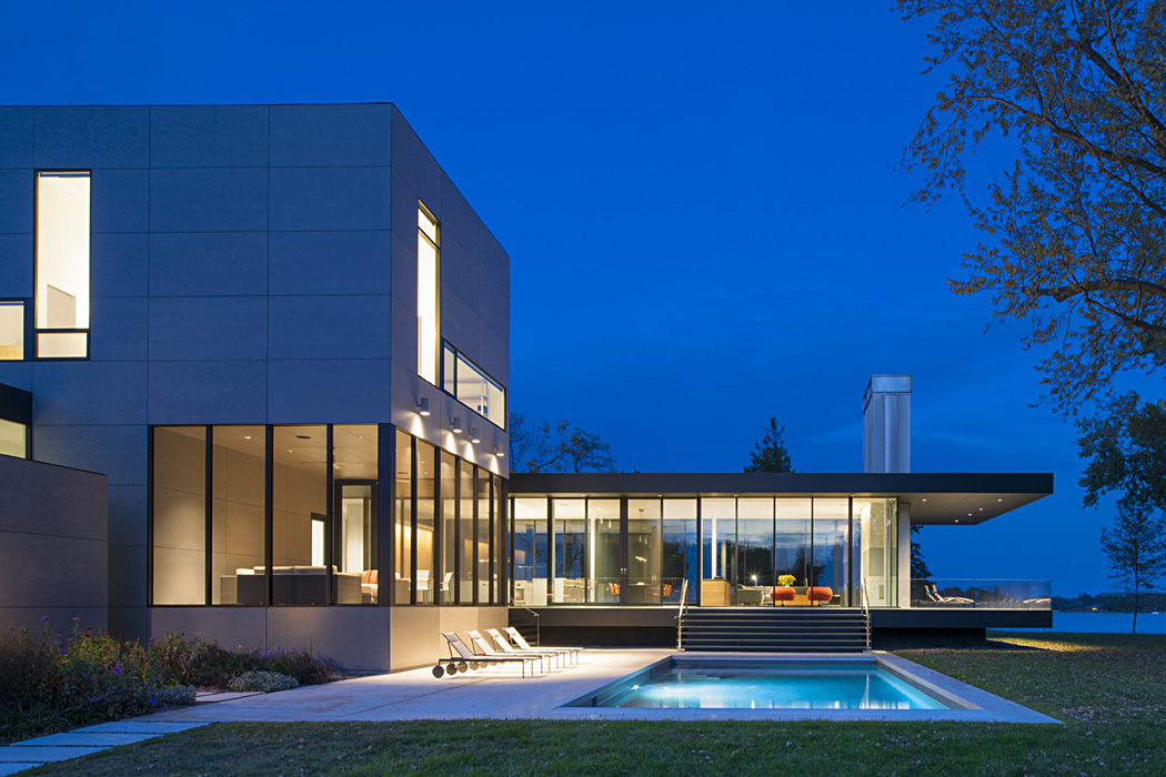 Tred Avon River House, built by Peterson and Collins