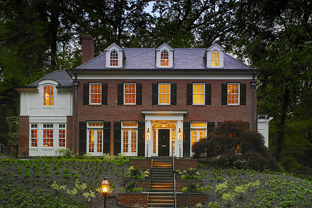 Wesley Heights Residence, built by Peterson and Collins