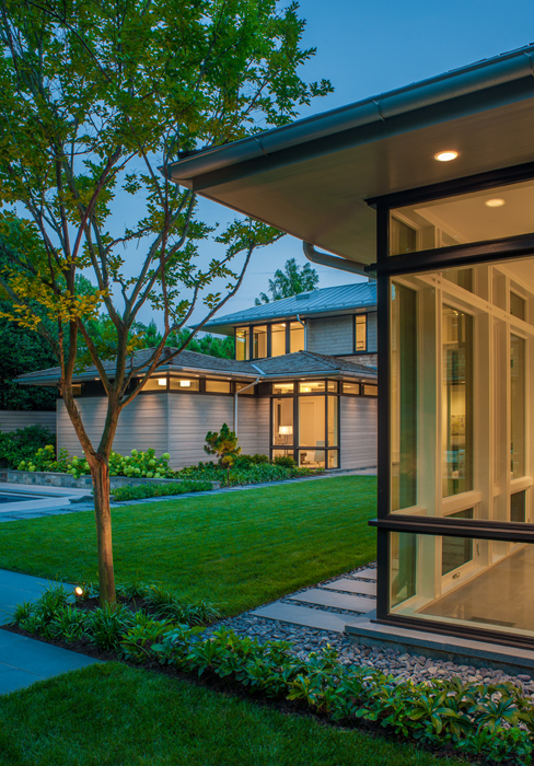 Exterior, Edgemoor Residence, Custom Home by Peterson and Collins Builders