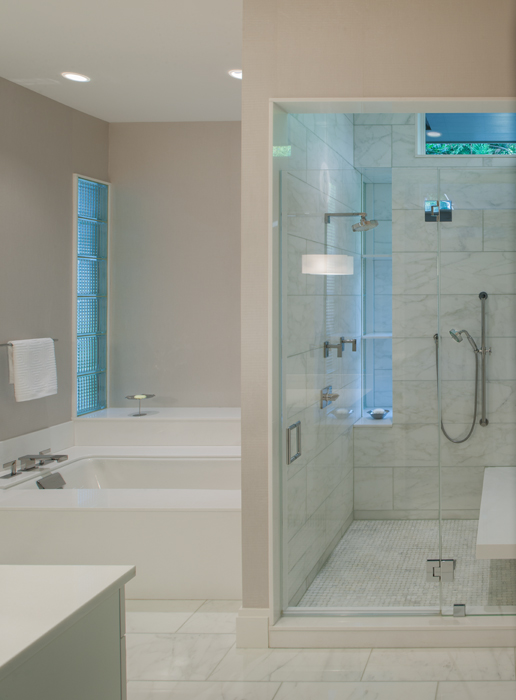 Bath, Edgemoor Residence, Custom Home by Peterson and Collins Builders