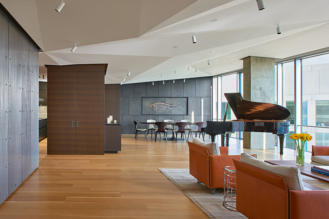 Custom penthouse, built by Peterson and Collins Builders