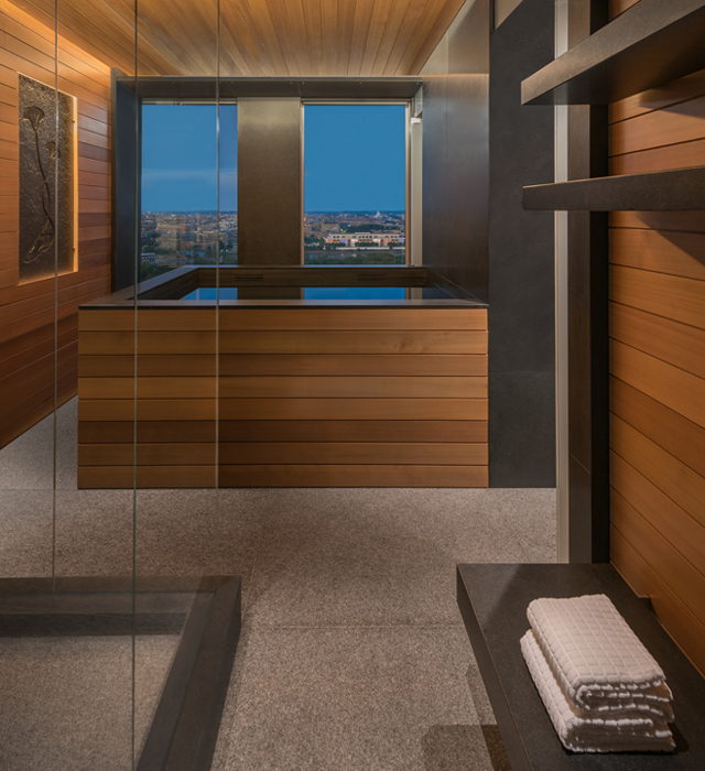 Interior, built by Peterson and Collins Builders