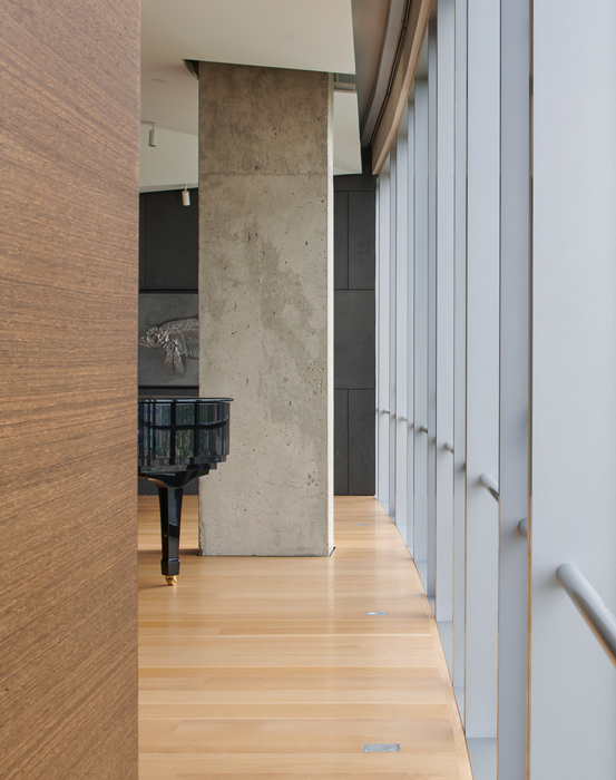 Custom penthouse, built by Peterson and Collins Builders