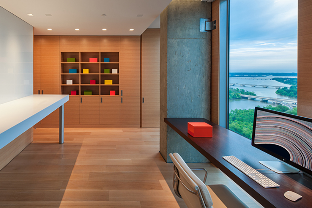 Penthouse office, built by Peterson and Collins Builders