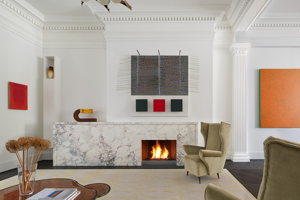 Living room, Cox Row Residence, Peterson + Collins Builders
