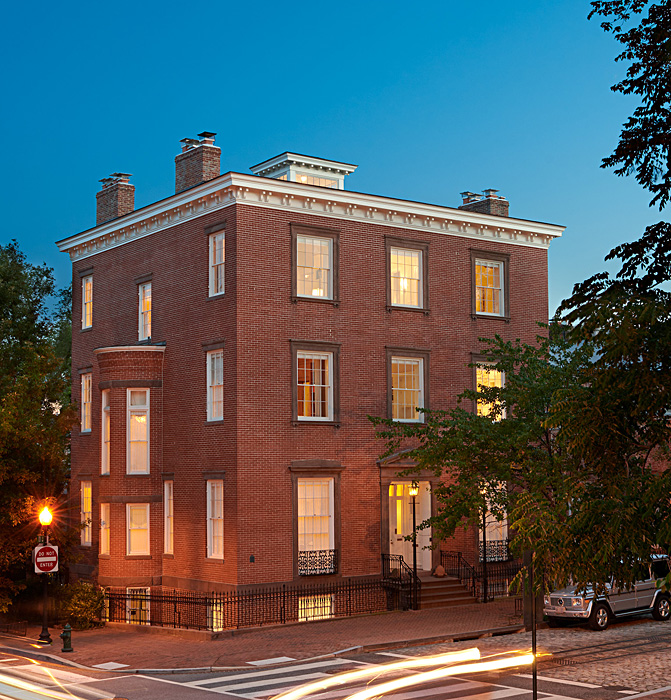 Brick facade full house renovation