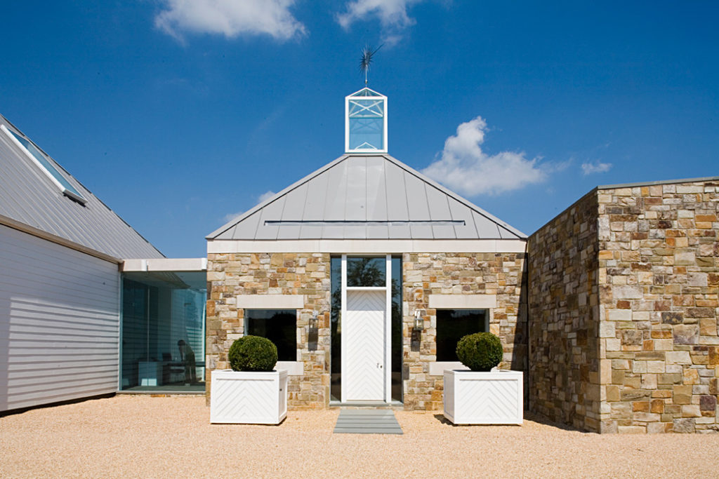 Boxwood Winery Entrance, built by Peterson and Collins Builders