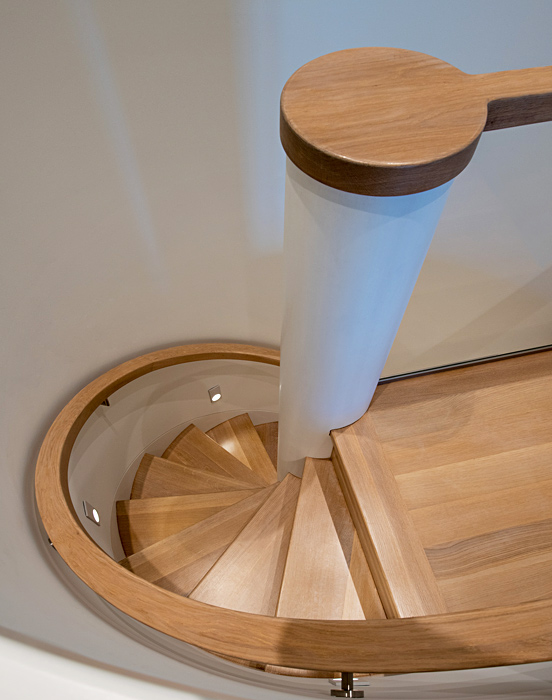 Custom Millwork, contemporary staircase