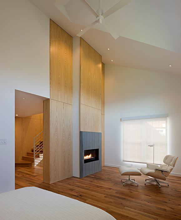 Alexandria Riverwalk Custom Home Fireplace