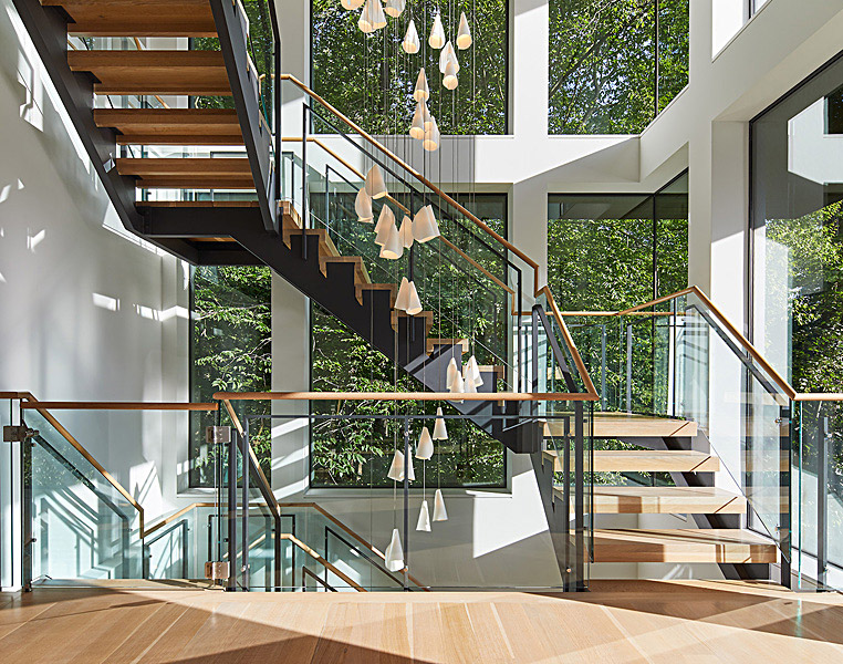 Custom built staircase