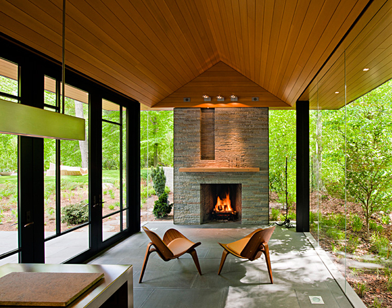 Pool pavilion