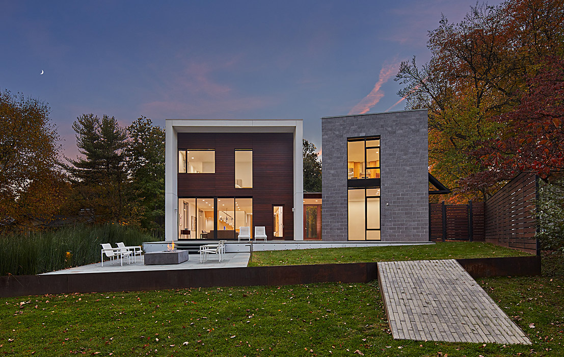 Levell Drive Residence Rear Exterior